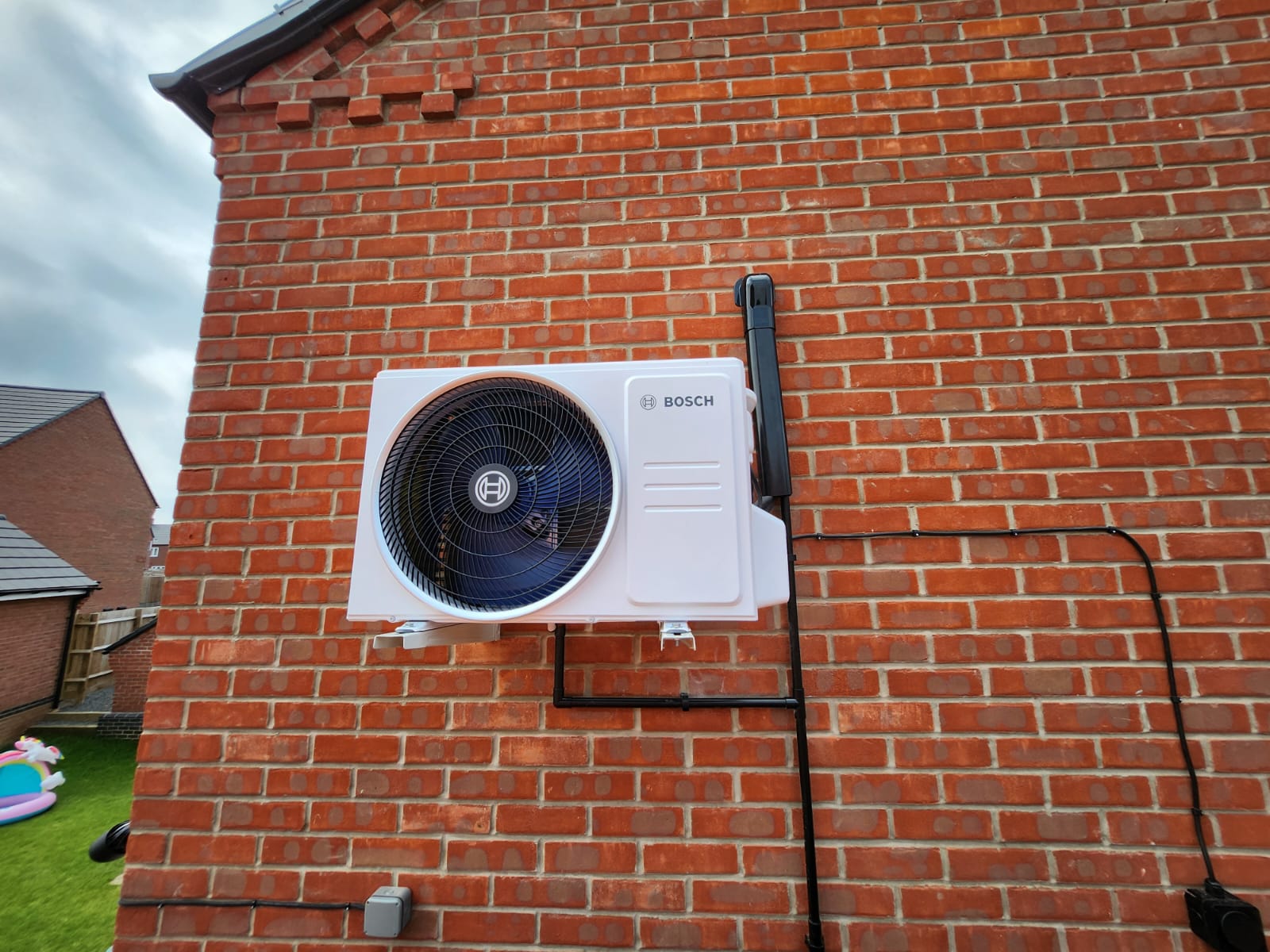 Home air conditioning installation